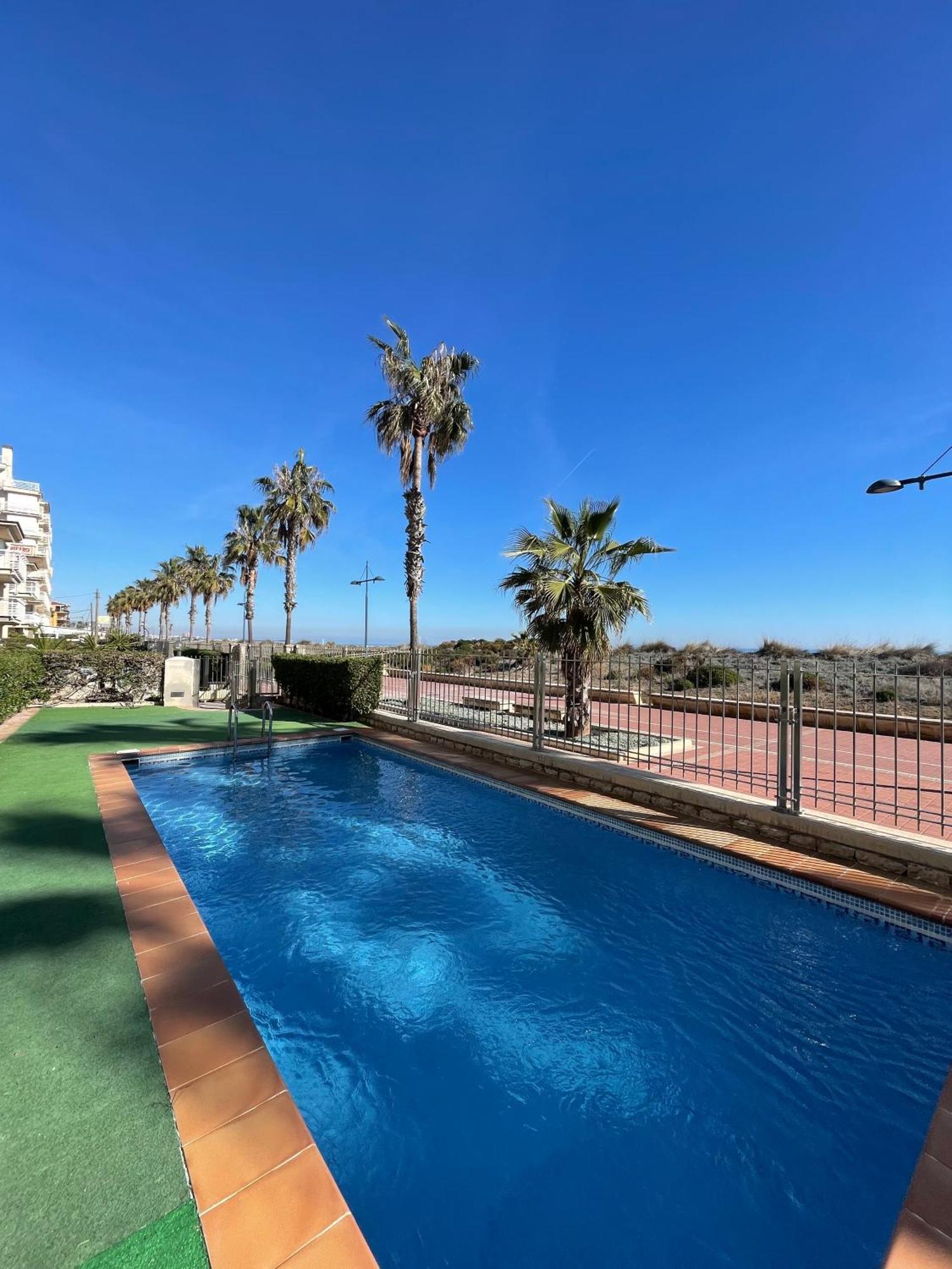 Апартаменты Alpen 1 - Cala Josep I 1Era Linea Пеньискола Экстерьер фото