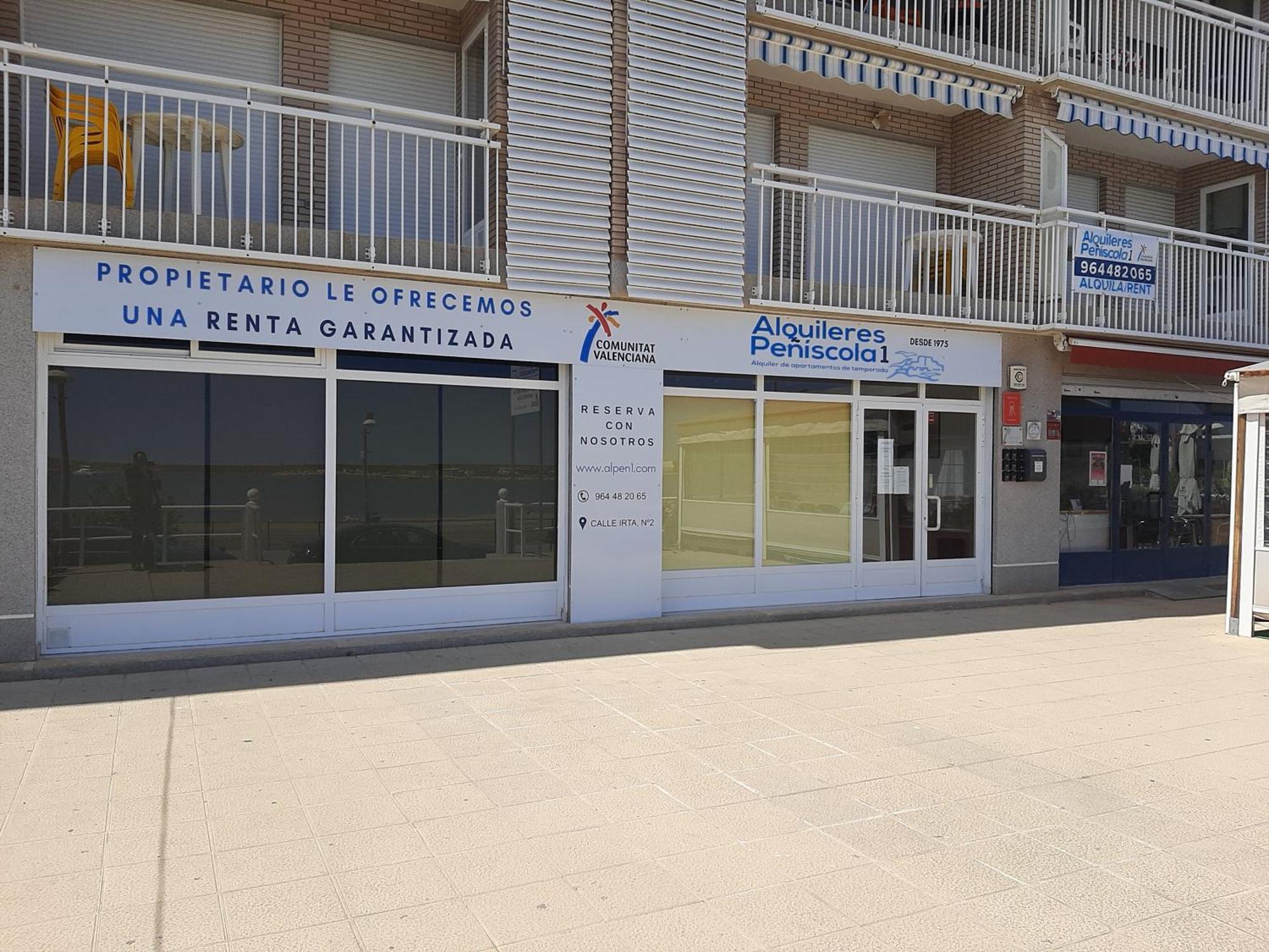 Апартаменты Alpen 1 - Cala Josep I 1Era Linea Пеньискола Экстерьер фото